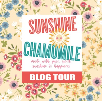 Sunshine and chamomile button