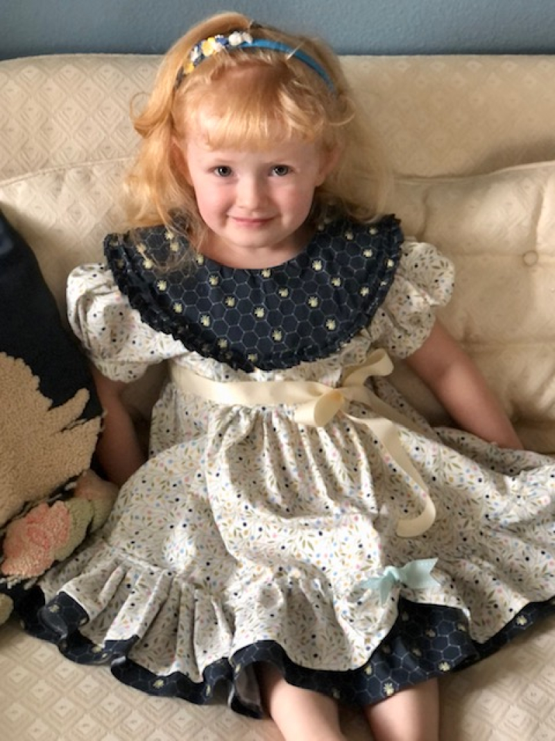 Sunshine & Camomile Blog Tour: Polka Dot Blouse & Ruffly&nbsp;Dress