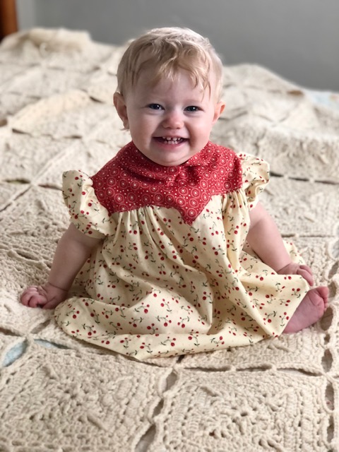 Christmassy Baby Dress