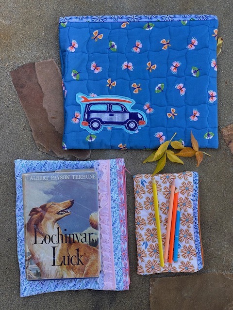 Sundress and Zipper Pouches – Hide & Seek Fabric Tour for Poppie&nbsp;Cotton