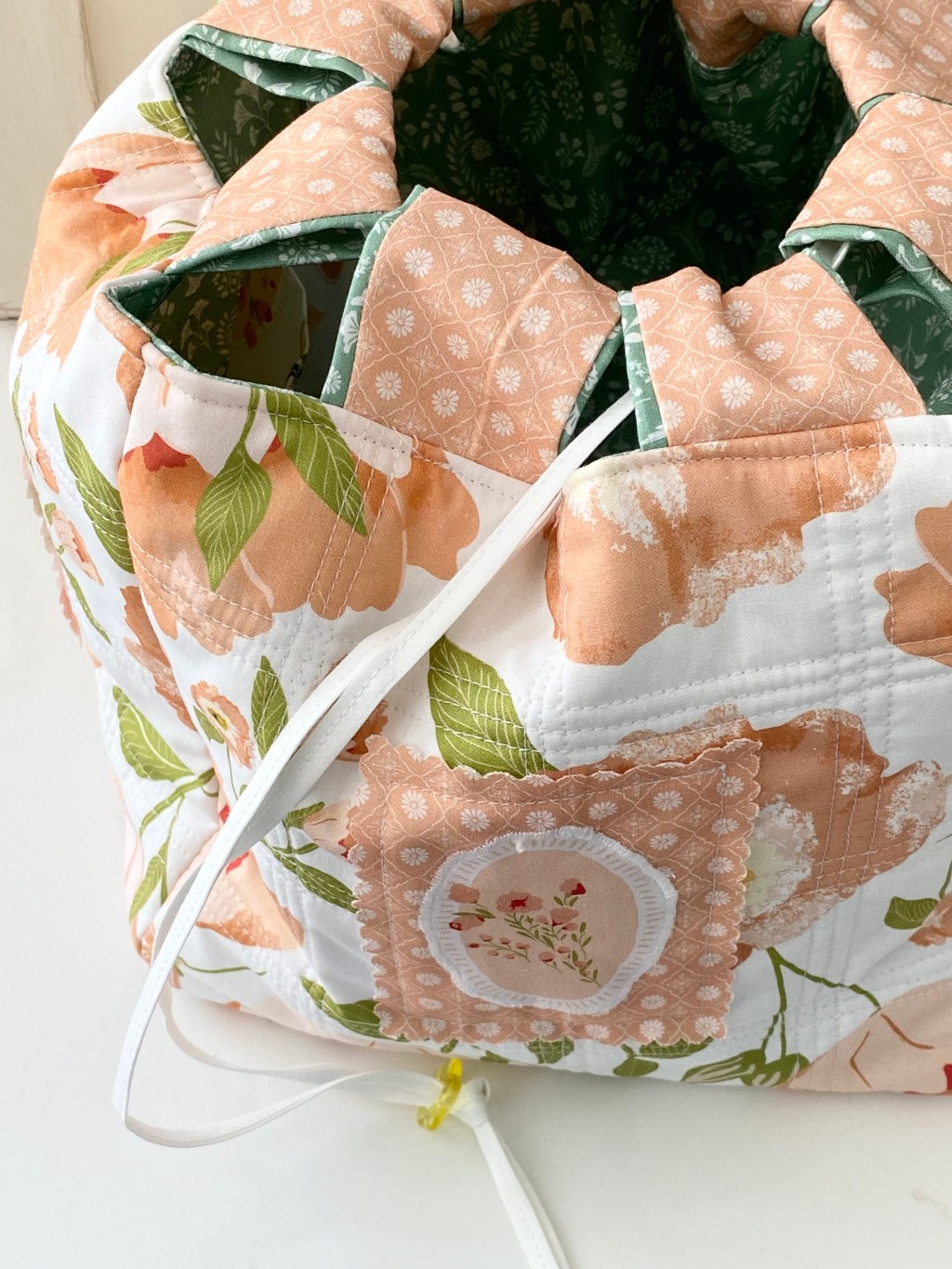 Fall Floral Japanese Rice Bag with Poppie&nbsp;Cotton