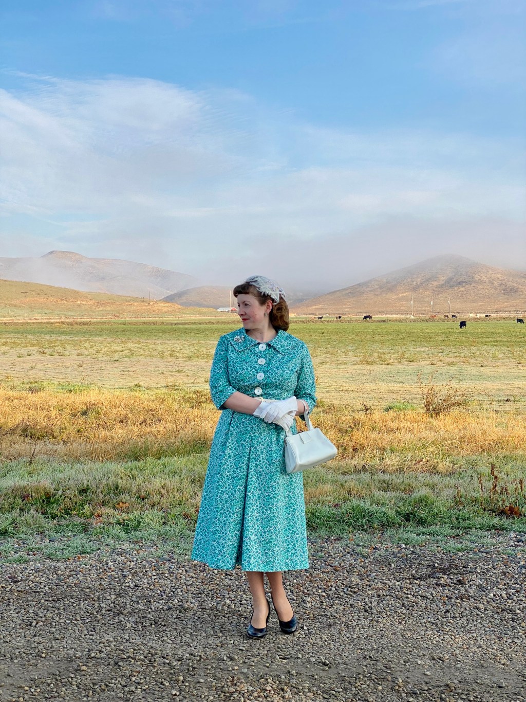 Late 1950s Fall Fashion in&nbsp;Blue